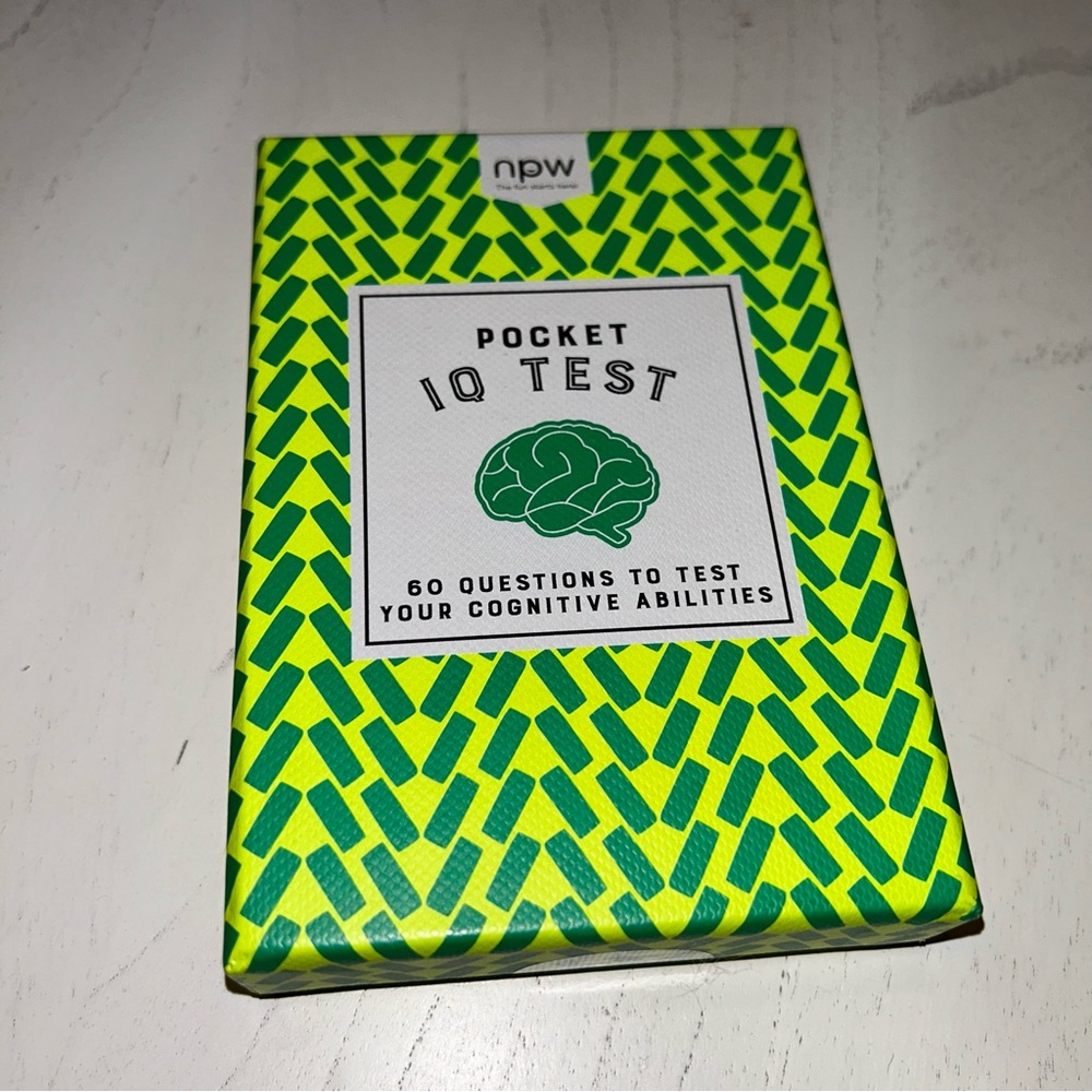 💙Pocket IQ Test